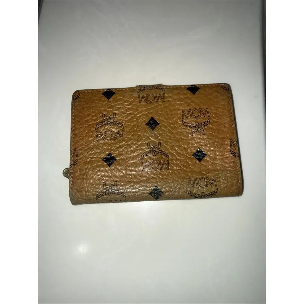 MCM Bifold Wallet in Visetos Original